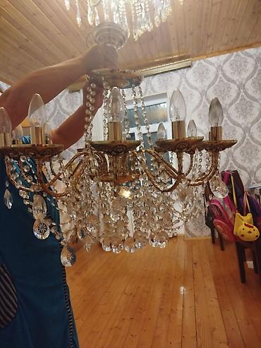 lustur ucuz: Çılçıraq, 10 və daha çox lampa, Şüşə — 3