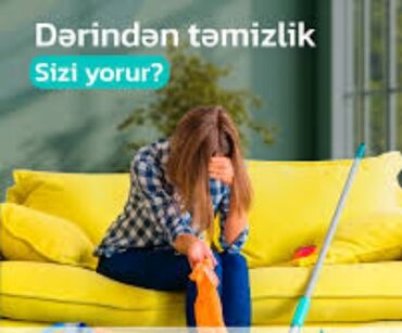Xadimələr, təmizlikçilər: Xadimə. 6 ildən artıq təcrübə