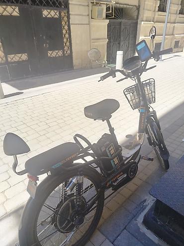 electric moped: Elektrik velosipedi – şəhər daxili rahat gediş üçün praktik model — 2