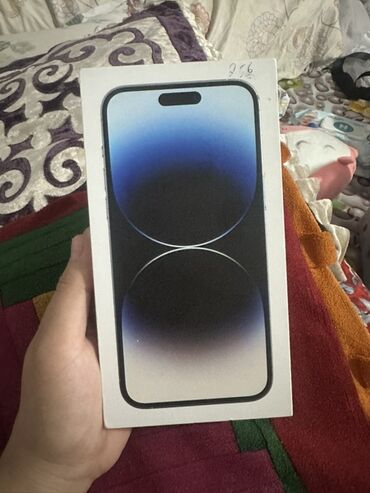 iphone 7 plus цена в бишкеке: IPhone 14 Pro, Жаңы, 256 ГБ, Black Titanium, Куту