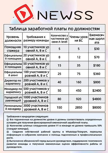 Сетевой маркетинг: Вакансия/онлайн‑платформа NEWSS Что это - Платформа NEWSS Group, Inc — 7