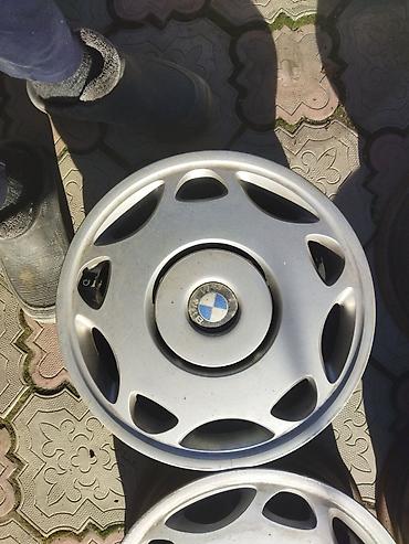15: Железные Диски R 15 BMW, Комплект, отверстий - 5, Б/у — 2