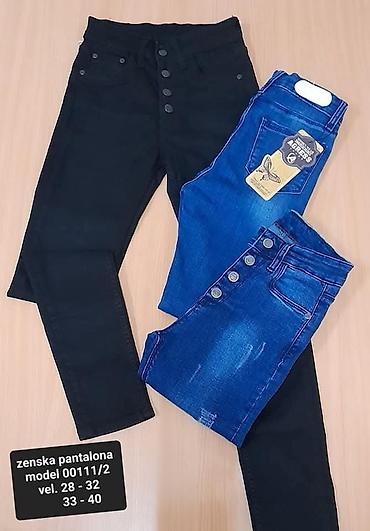 Farmerke: Ženske pantalone – više modela i boja - Model 00130/1: uske farmerke — 2