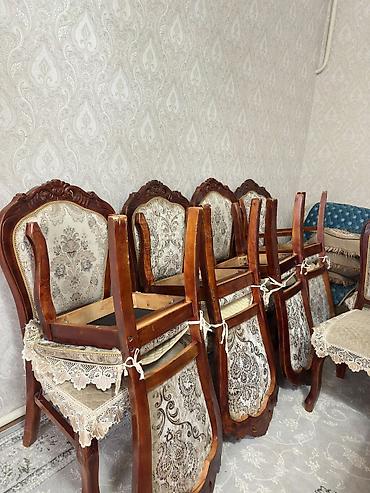стулья для салона красоты: Стул для зала, Б/у, Дерево — 4