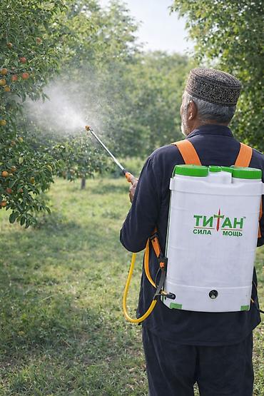 Dərman səpən aparatlar: Titan çiyin tipli akkumulyatorlu dərmanlama aparatı – 16 litr - — 3