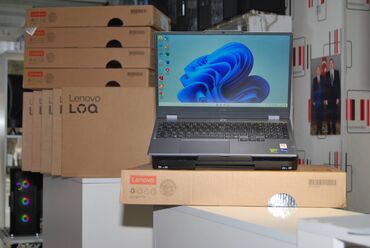 Noutbuk və netbuklar: Yeni Lenovo LOQ, 15.6 ", Intel Core i7, 512 GB, Pulsuz çatdırılma, Rayonlara çatdırılma, Ünvandan götürmə
