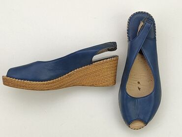bluzki prążkowane damskie: Sandals for women, 41, condition - Good
