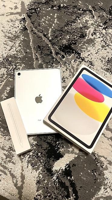 ipad lalafo: Планшет, Apple, память 64 ГБ, 10" - 11", Wi-Fi, Новый, Классический цвет - Серебристый — 1