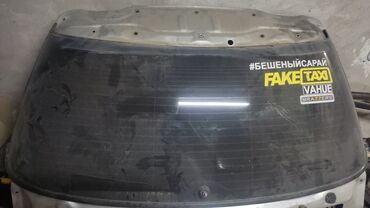rav4 багажник: Крышка багажника (мятая) +Заднее стекло с подогревом Субару