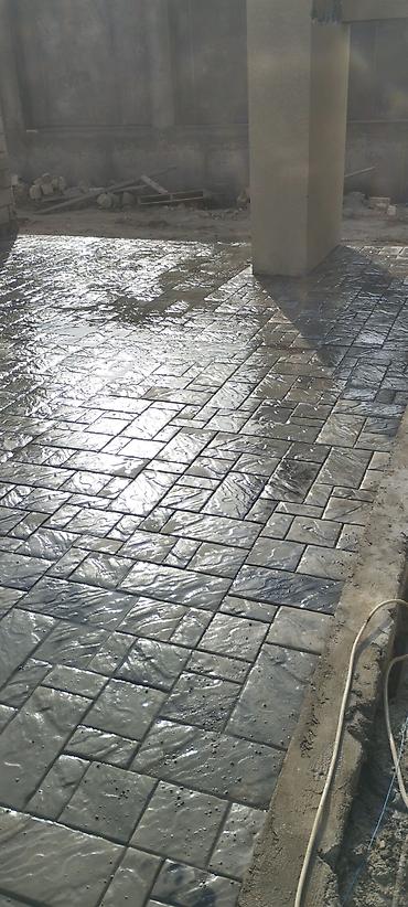 qranit dosəmə: Xidmət: Həyət və keçidlər üçün tamet/klinker daşlarının döşənməsi — 3