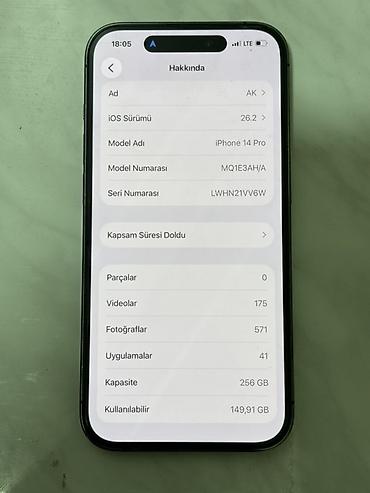 iphone: IPhone 14 Pro, Deep Purple, Face ID — 6