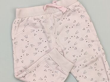 szerokie spodnie sinsay: Spodnie dresowe, SinSay, 12-18 m, stan - Dobry