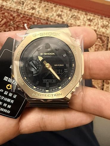 прием золота: Спортивные часы часы, Casio (G-Shock), Таймер и секундомер, Водонепроницаемые, Унисекс, Новый — 7