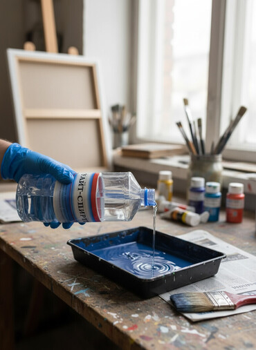 лаки: Уайт-спирит - универсальный растворитель, предназначенный для