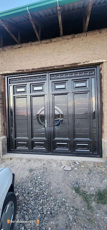 Распашные ворота: Ворота Ош Кованые ворота и калитки для частного дома - Материал — 5