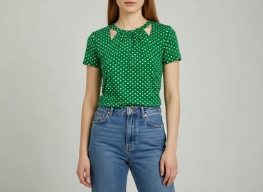 t shirty guess różowe: Women`s T-shirt, size S