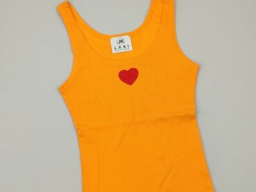 pomarańczowa bluzki zara: T-shirt, S (EU 36), condition - Perfect