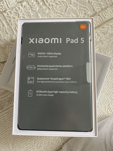 планшет лингбо: Планшет, Xiaomi, память 128 ГБ, 11" - 12", Wi-Fi, Б/у, С клавиатурой цвет - Серый