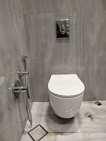 İstilik sistemi: Kombi sisteminin cekilmesi.kanalzasiya sistemleri.Divar ici unitaz ve — 27