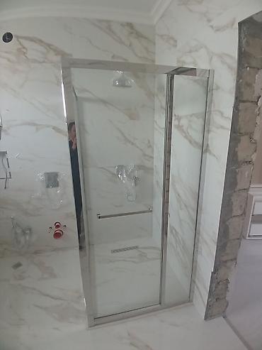 Duş kabinaları, arakəsmələr: Yeni Arakəsmə, Künc üçün, Ödənişli çatdırılma — 4