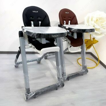 uşaq üçün stullu stol: İvolia Yemək Masası Qidalanma üçün uşaq masası. Kreslodan istifadə
