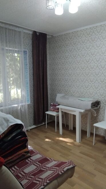 1ком квартир: 1 бөлмө, 21 кв. м, Жеке план, 1 кабат, Косметикалык ремонт