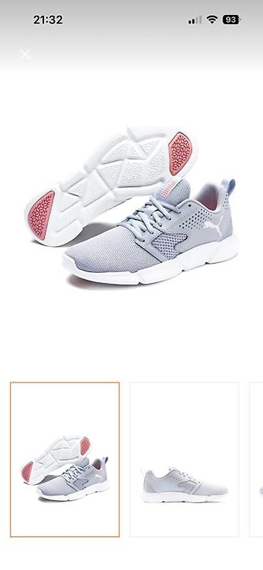 puma krasofka: Puma qadın idman ayaqqabısı - Rəng: açıq boz (ağ altlıq, çəhrayı — 1