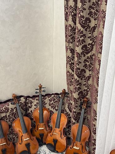 Скрипки: 🎻 Скрипка 4/4 — 8 000 сом фВсё необходимое для начала игры уже в — 4
