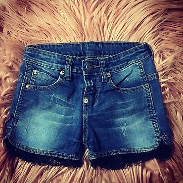 Джинсы и брюки: Yash:7-8(128) Brend:Zara kids Eni:60 Uzunluq:24 Material:Cotton — 2