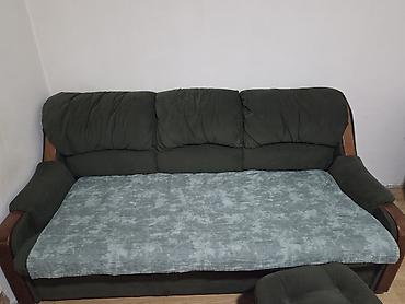 Trosed + 2 fotelje + tabure i stocic komplet garnitura za dnevni