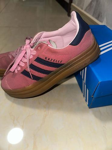 adidas gazeli: Кроссовки, 39, 38, Adidas Originals, Б/у, цвет - Розовый, Самовывоз — 2