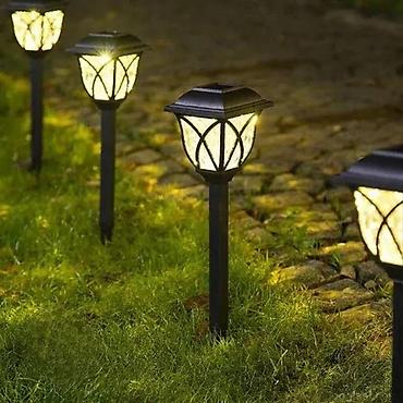 Baštenska rasveta: SOLARNI FENJERI NOVI VELIKE SOLARNE LAMPE 6 KOMADA AKCIJA | Cene — 4