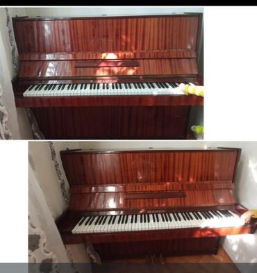 Musiqi alətləri: Piano, Akustik, İşlənmiş