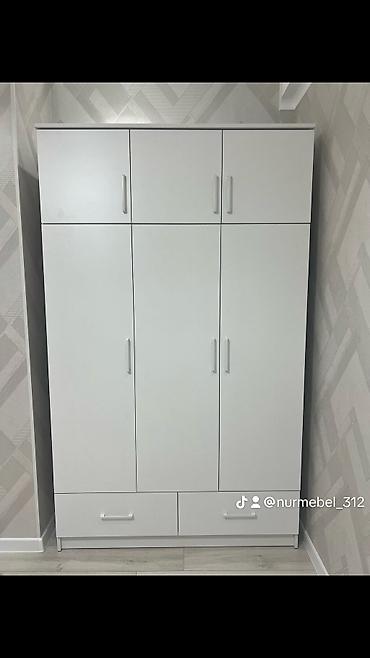 Шкафы для одежды: Шкаф для одежды, Новый, Прямой, ЛДСП — 8