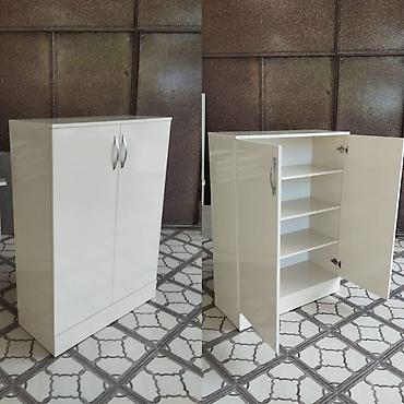 Dəhliz dolabları: Dəhliz üçün çoxfunksiyalı asma-güzgülü dolab və paltar asqılı sistem — 5