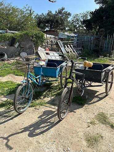 velosobetler: Yükdaşıma üçün üçtəkərli velosipedlər - Mexaniki, pedal ilə idarə — 4