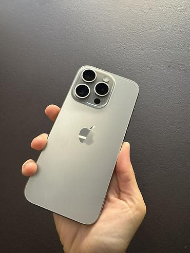 iphone s8: IPhone 15 Pro, Natural Titanium — 1