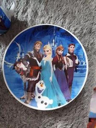 Kompleti posuđa: FROZEN TRODELNI KERAMICKI SETOVI ZA DECU LEDENO KRALJEVSTVO | Cene — 9