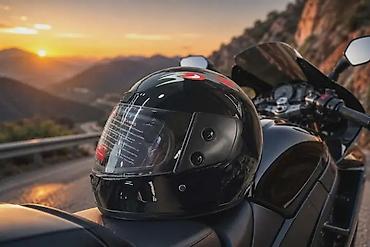 mopar akumulatori: Integralna moto kaciga SAFE Helmet – crna, sjajna - Tip: integralna — 1