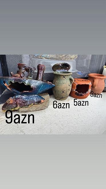 ayi sekilleri: Akvaryum üçün dekorativ aksesuarlar dəsti. - Batmış gəmi fiquru – 9 — 1