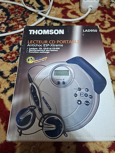 clip: Портативный CD‑плеер THOMSON LAD950 - Технология ESP‑Xtreme Antishock — 1