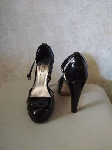 женские турецкие туфли: Туфли 38, цвет - Черный