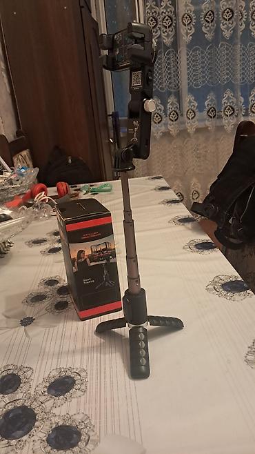 kondisioner stabilizator: Q18 Fill Light Gimbal Stabilizer – smart izləmə funksiyalı — 7