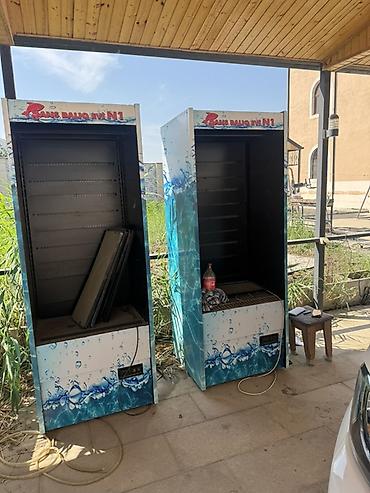 Akvarium vitrin soyuducu şkaflar (2 ədəd) - Brendinq: “Şans Balıq Evi