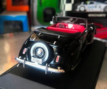 Avtomobil modelləri: Коллекционная модель Lincoln Continental black 1939 Limited Edition — 16