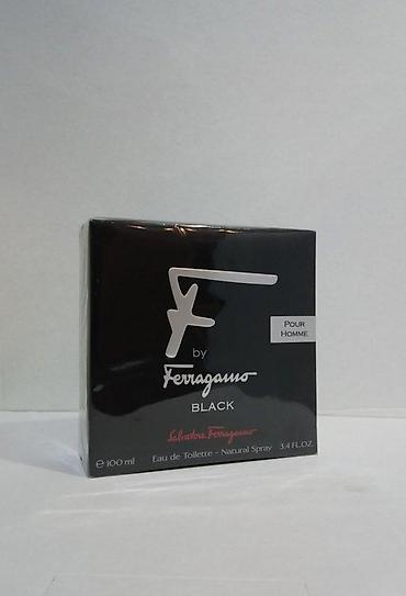 armani code muski: SALVATORE FERRAGAMO F BY FERRAGAMO BLACK HOMME EDT100ML | Salvatore — 1