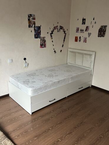 Односпальные кровати: Односпальная кровать, Новый, С матрасом, В рассрочку, длина - 200 см — 3