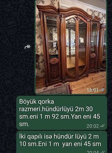 Qorkalar: İstiQbal brendi vitrin-qorka dəsti - Sayı: 2 ədəd - Material: təmiz — 2