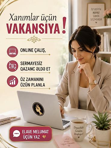 Əməkdaş axtarışı (vakansiyalar): Marketoloq tələb olunur, 30-45 yaş, Təcrübəsiz — 1