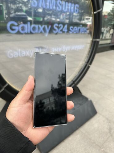 купить телефон ми в бишкеке: Samsung Galaxy S23 Ultra, Б/у, 512 ГБ, цвет - Белый, 1 SIM, eSIM